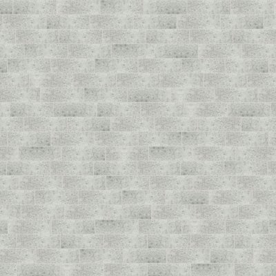 Qualis Ceramica Obsidian 3x9 Silver Beveled - Random Length