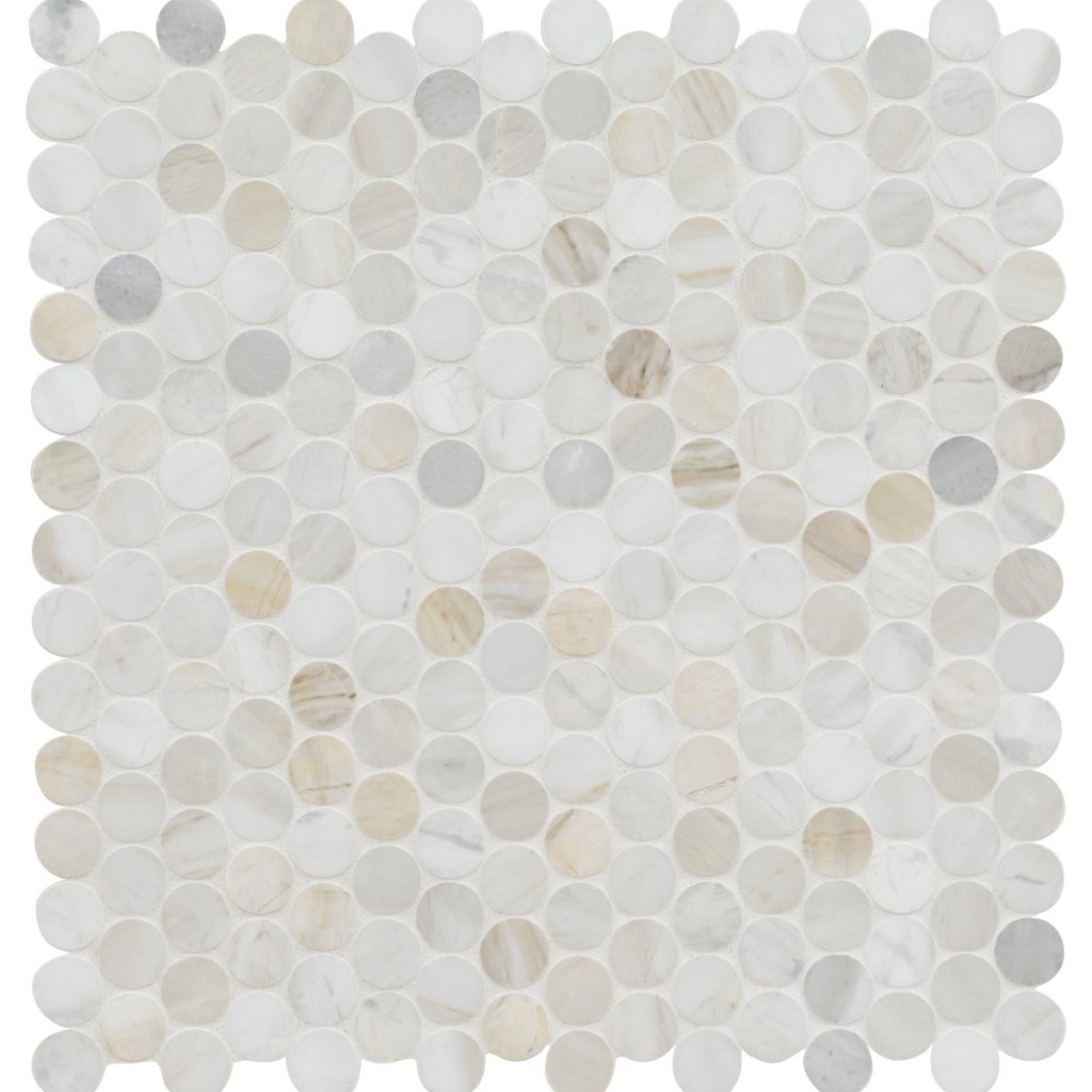 MSI Athena Penny Round Honed - Gold