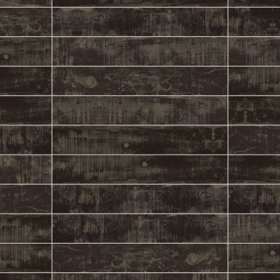 Qualis Ceramica Muskoka 6x36 Charred - Grid