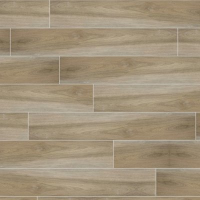 Qualis Ceramica Amaya 8x48 Natural - Random Length