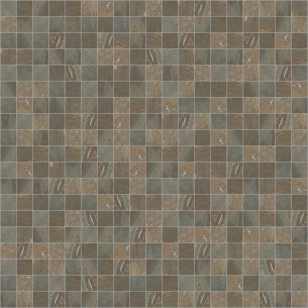 Daltile Ayers Rock Rustic Remnant, Straight Joint, 3X3, Matte - Rustic Remnant