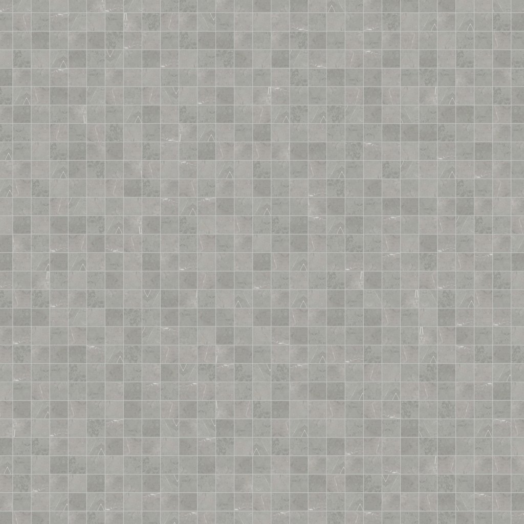 Daltile Port Haven Mist, Straight Joint, 2X2, Matte - Mist