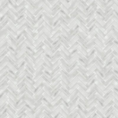 Qualis Ceramica Aruba 2x6 White Gloss - Herringbone