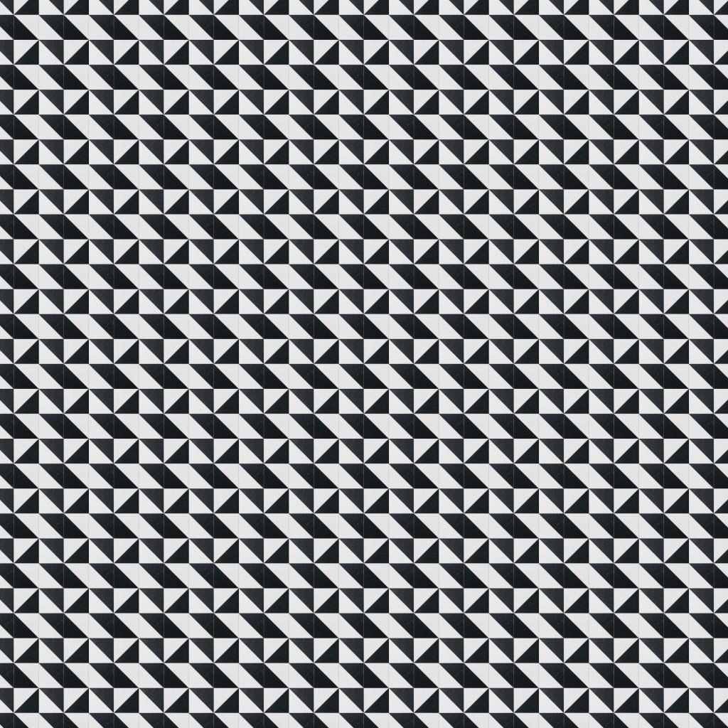 Marble Systems Snow White, Black Honed Mcm Square Marble Mosaic 8x8 - Snow White, Black