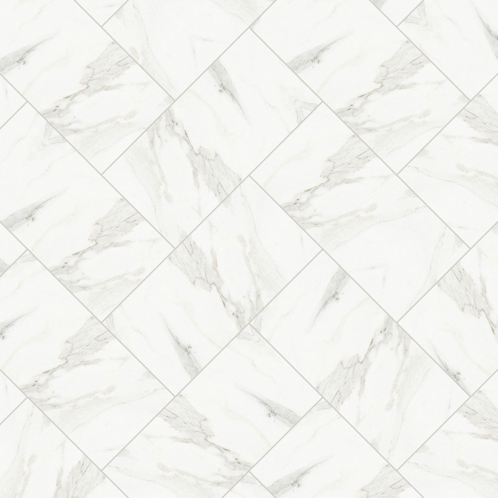 Qualis Ceramica Royal Stoneworks 12X24 Crown Calacatta Vintage