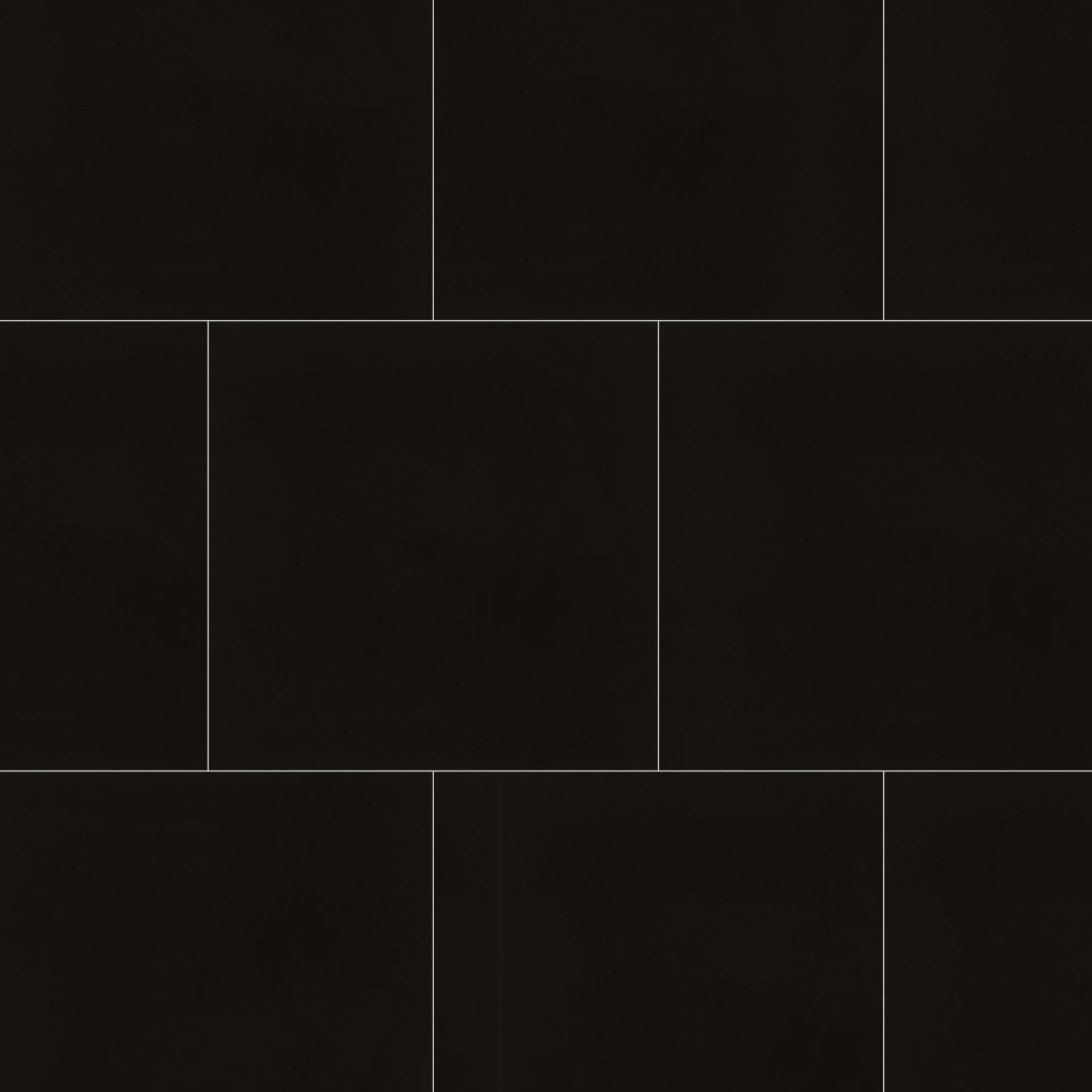 Daltile Pure Black, Square, 24X24, Polished - Black