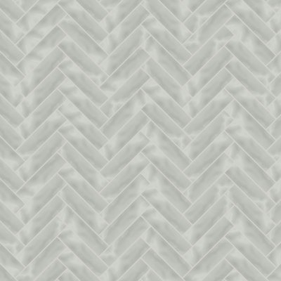 Qualis Ceramica Element Mist Artisan Glass 3X12 - Herringbone