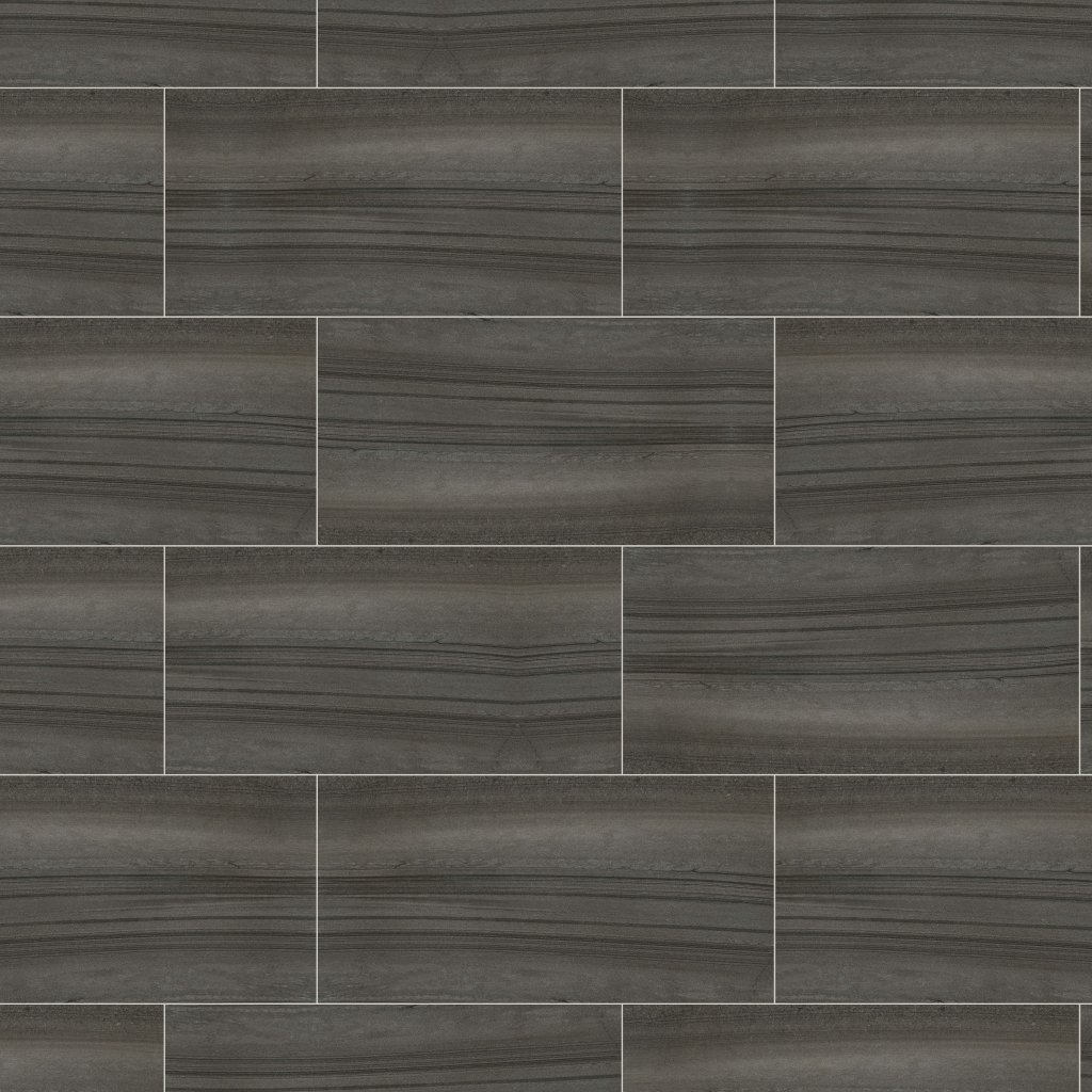 Qualis Ceramica Rhythm Rock Dark 12X24F