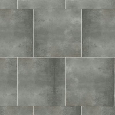 Qualis Ceramica Ceraforge 24x24 Titanium - Alternating 1/3