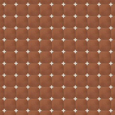 Marble Systems Diana Royal, Rustic Terracotta Honed Loto Marble Mosaic 11 5/8x11 5/8 - Diana Royal - 11 5/8" x 11 5/8" x 3/8"