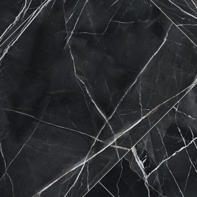 Qualis Ceramica Royal Stoneworks 48X110 Regal Black Vein Polished - Herringbone