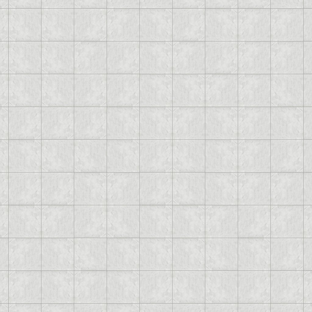Marble Systems Antique White Square 1/2 Glazed Terracotta Tile 6x6 - Antique White Square 1/2