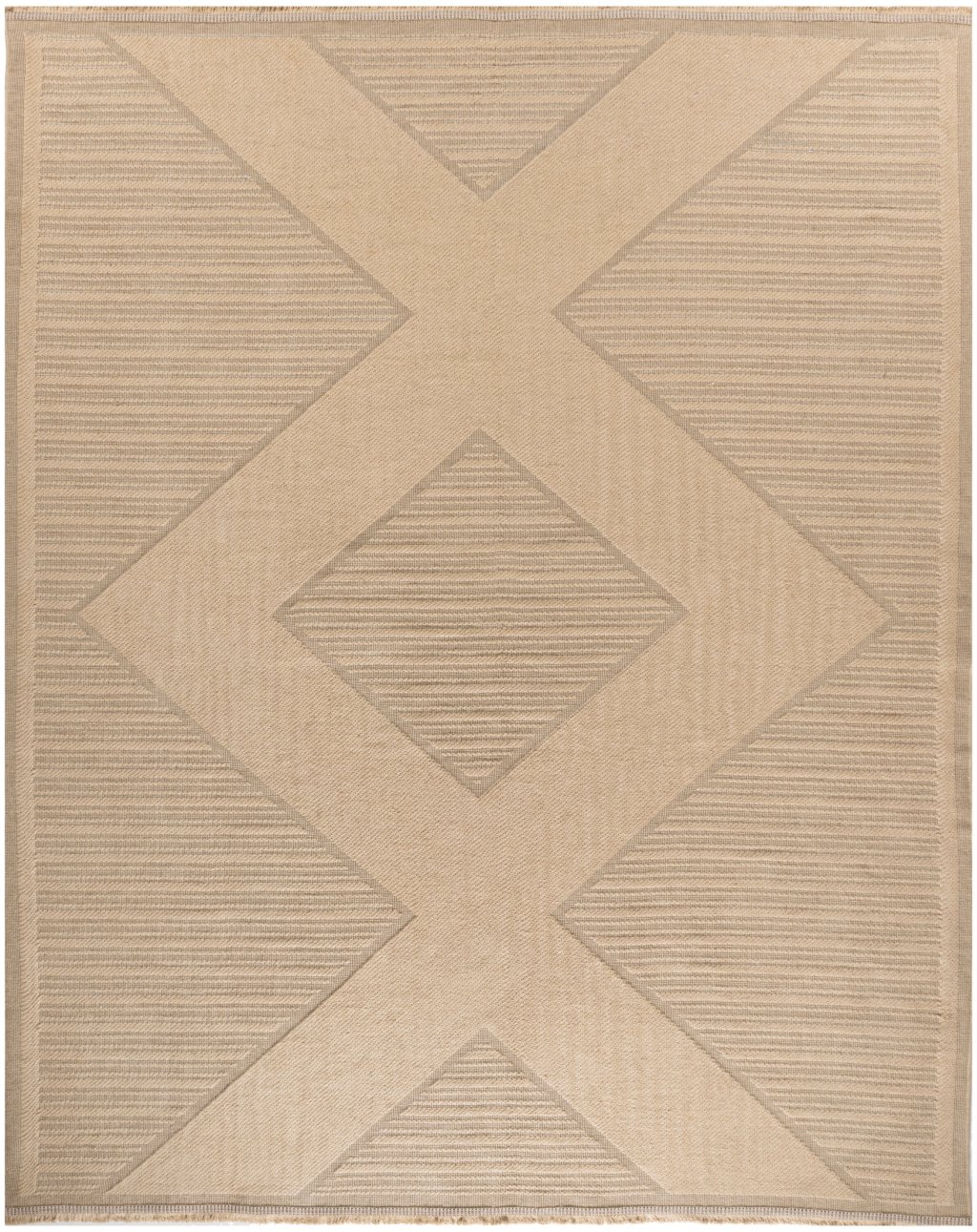 Nourison Home Nourison Washable Organic WSO01 7'10" x 9'10" Natural Beige Modern Indoor Rug