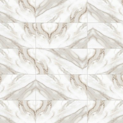 Qualis Ceramica Royal Stoneworks 12X24 Calacatta Royale Vintage - Grid