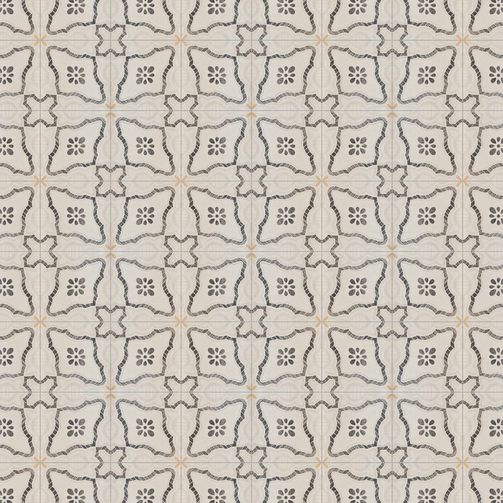 Marble Systems Palermo Classic Glazed Ceramic Tile 8x8 - Palermo Classic