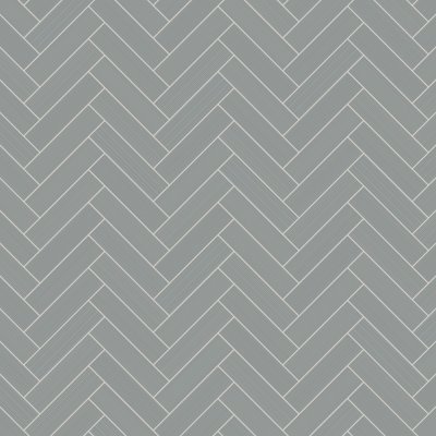Qualis Ceramica Geometra 3x12 Charcoal Divide - Herringbone