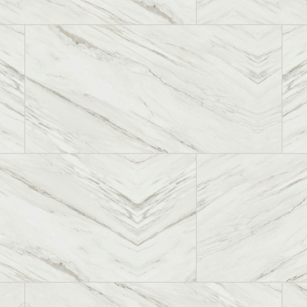 Qualis Ceramica Royal Stoneworks 24X48 Italian Cream Vein Honed