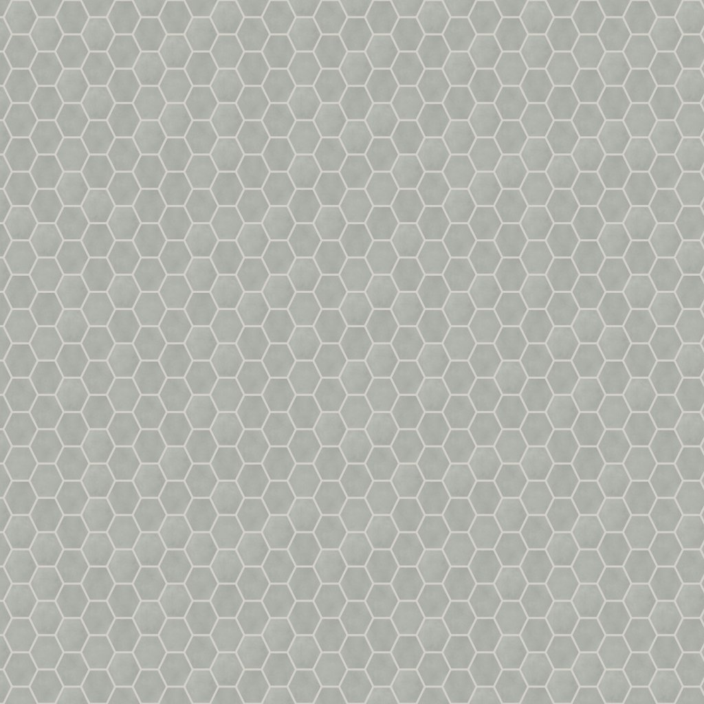 Qualis Ceramica Tapestri 8.5 Wool Hexagon