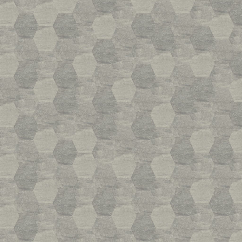 Armstrong Flooring Stone Hex - Meadow Mist