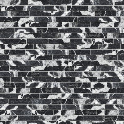 Qualis Ceramica Obsession 2.5x10 Nero - 2.5" x 10"