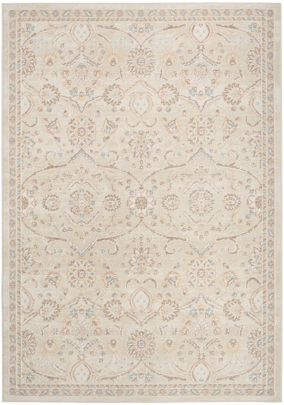 Nourison Home Nourison Isla ISL01 5'3" x 7' Ivory Vintage Indoor Rug - 5'3" x 7'