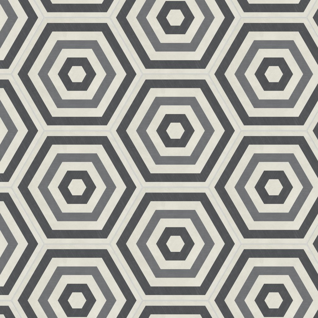 Daltile Bee Hive Target Cool Blend, Target, 24X20, Matte - Target Cool Blend