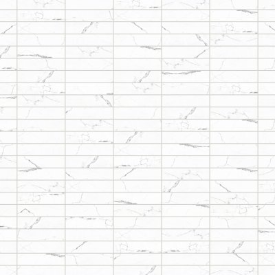 Qualis Ceramica Obsession 2.5x10 Statuario - Grid