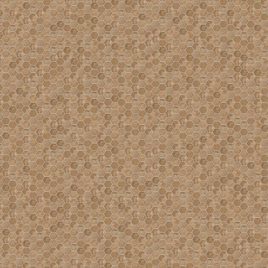 Daltile Vintage Hex Legacy Sepia, Hexagon, 1.5, Matte - Legacy Sepia