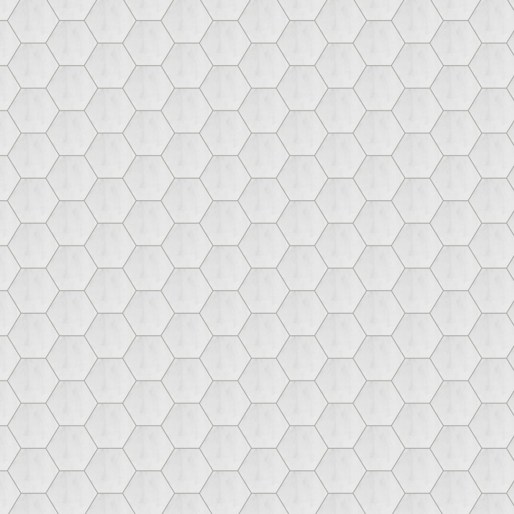 Marble Systems Avalon Polished Hexagon Waterjet Marble Tile 5 25/32x5 - Avalon