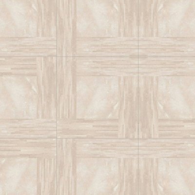 Marble Systems Marfil Supreme Polished Downtown Porcelain Backed Patterned Marble Tile 24x24 - Marfil Supreme - 24" x 24" x 1/2"