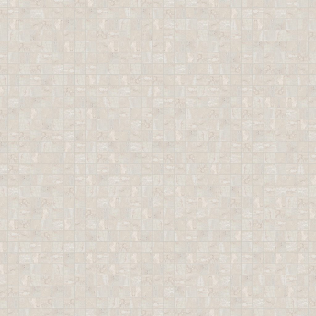 Qualis Ceramica Nevada Matt 2x2" Bianco Navona - Ivory