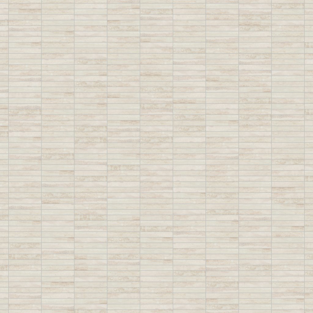 Daltile Calligo Tusk, Stacked, 1X6, Microban, Matte - Tusk