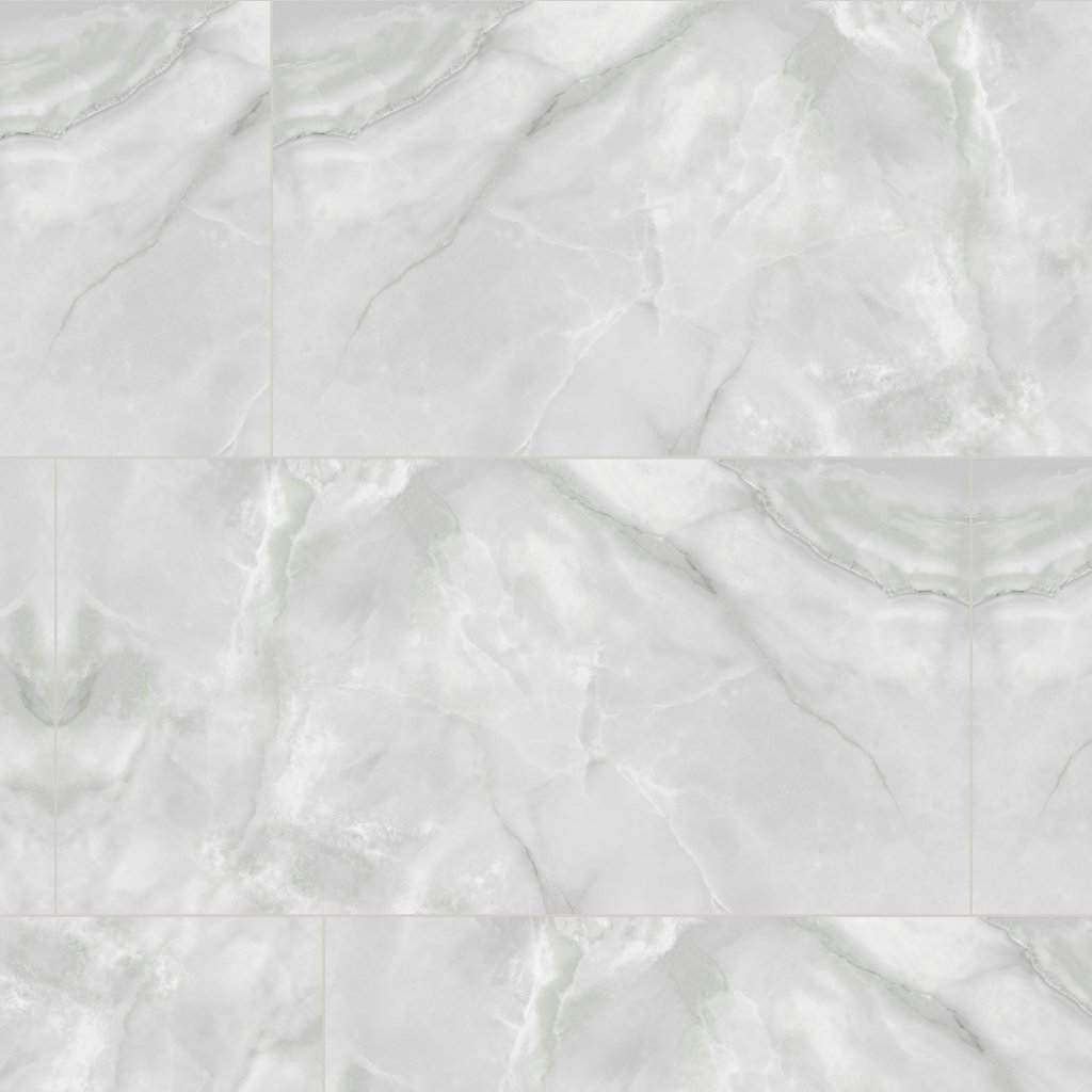 Qualis Ceramica Plata 24x48 Onyx Crystallo Matte