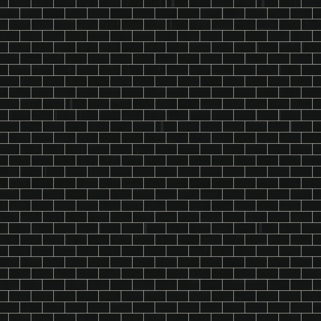 Qualis Ceramica Riviera Tileworks Chelsea Mini Subway Black Glazed Porcelain Interlocking Mosaic 2"x4"