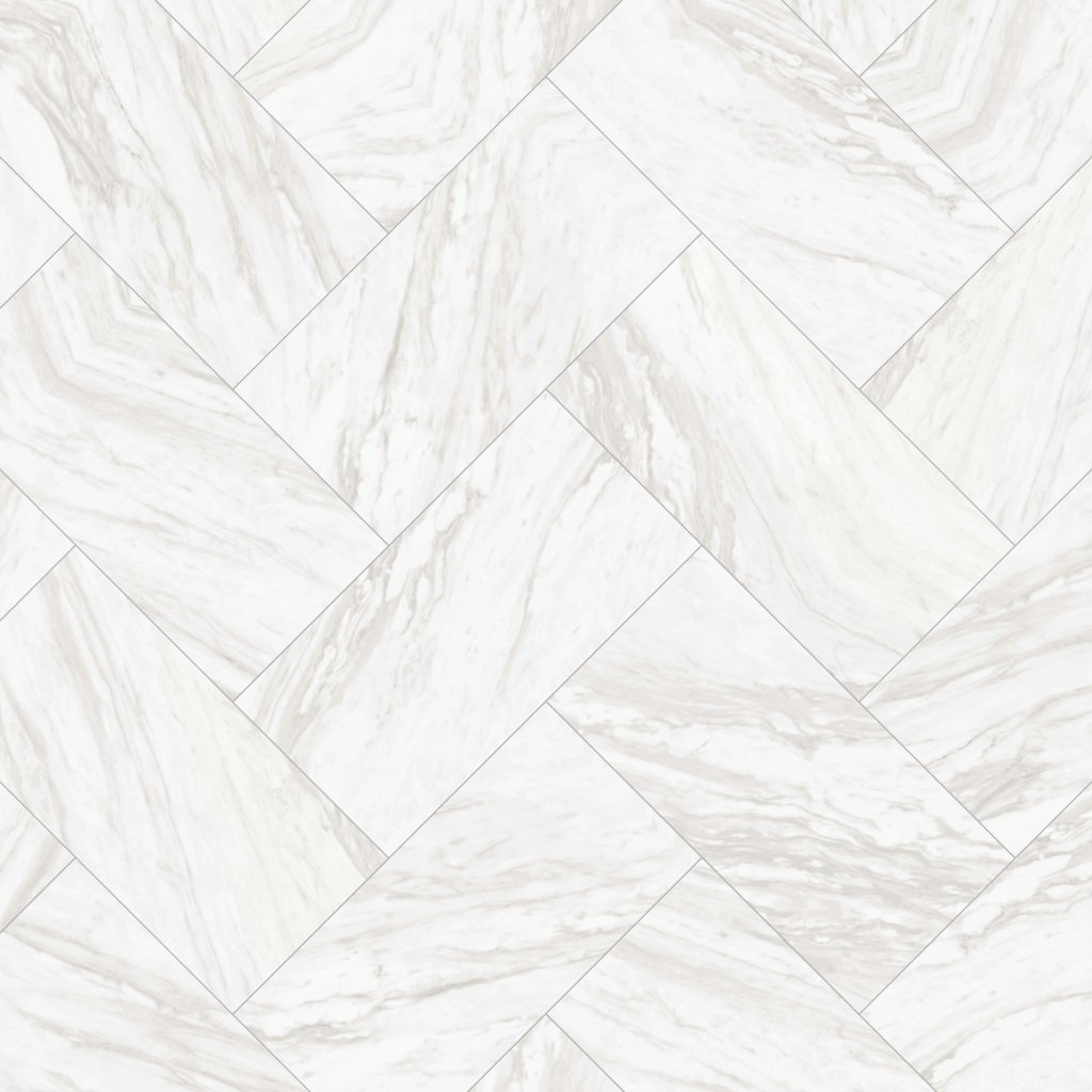 Daltile Perpetuo Timeless White, Rectangle, 12X24, Polished - Timeless White