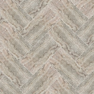 Qualis Ceramica Silver Ash 12x24 - Herringbone