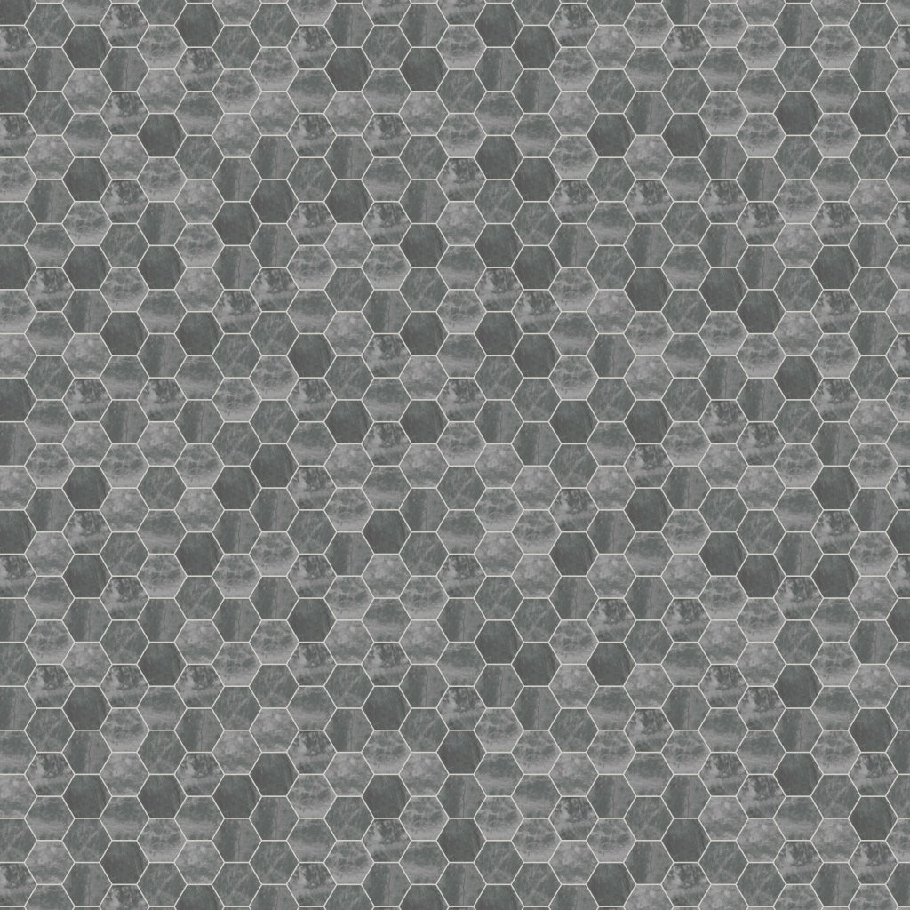 Qualis Ceramica Gemma Mystique 2 Hexagon Mosaic
