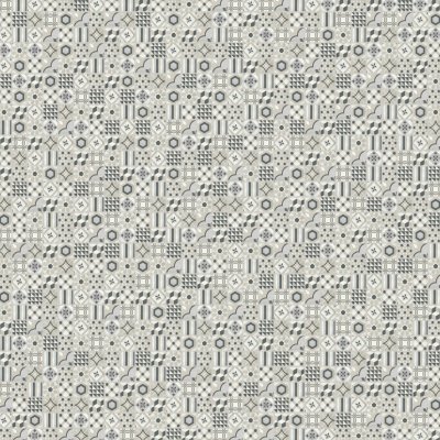 Qualis Ceramica Form 8x8 Sand Deco Blend - Grid