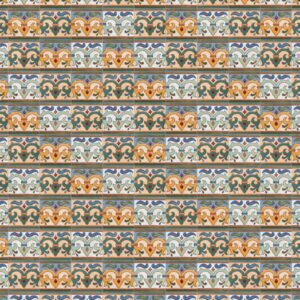 102 Glazed Crest Ceramic Tile 6x6 - 102