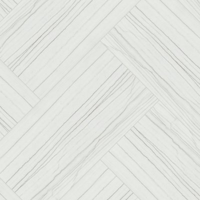 Qualis Ceramica Royal Stoneworks 24X48 Tuscan White Vein Honed - Herringbone