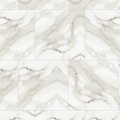 Qualis Ceramica Royal Stoneworks 24X24 Calacatta Royale Polished - 24" x 24"