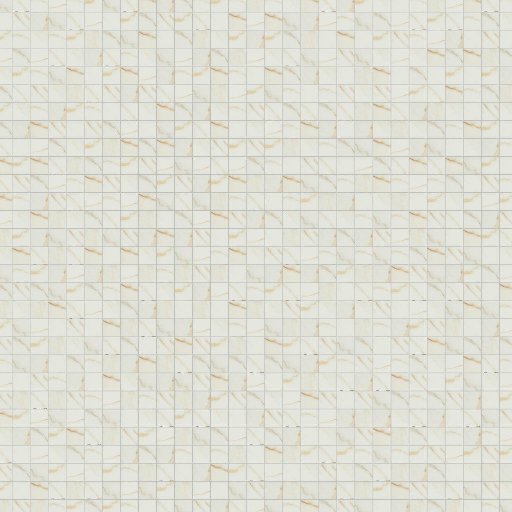 Daltile Panoramic Duet Diamond Mine, Straight Joint, 2X2, Matte - Diamond Mine