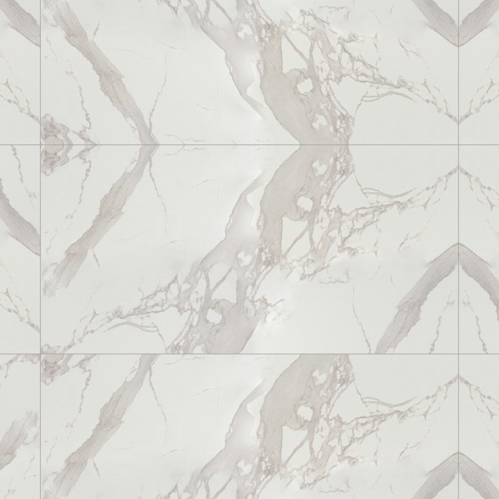 Marble Systems Statu Polished Porcelain Tile 24x48 - Statu