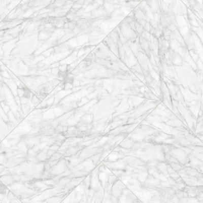 Qualis Ceramica Plata 24x48 Carrara Abisso Matte - Herringbone