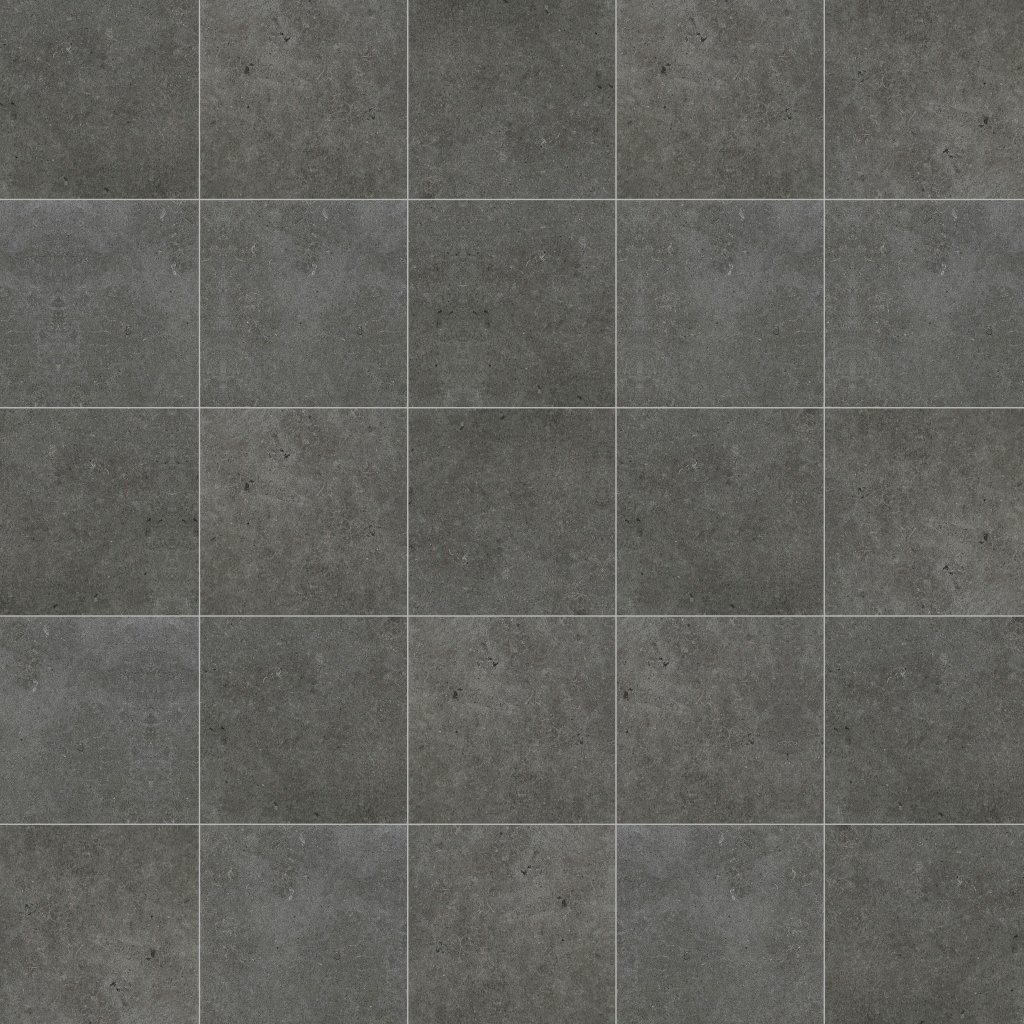 Daltile Haut Monde Empire Black, Square, 12X12, Matte - Empire Black