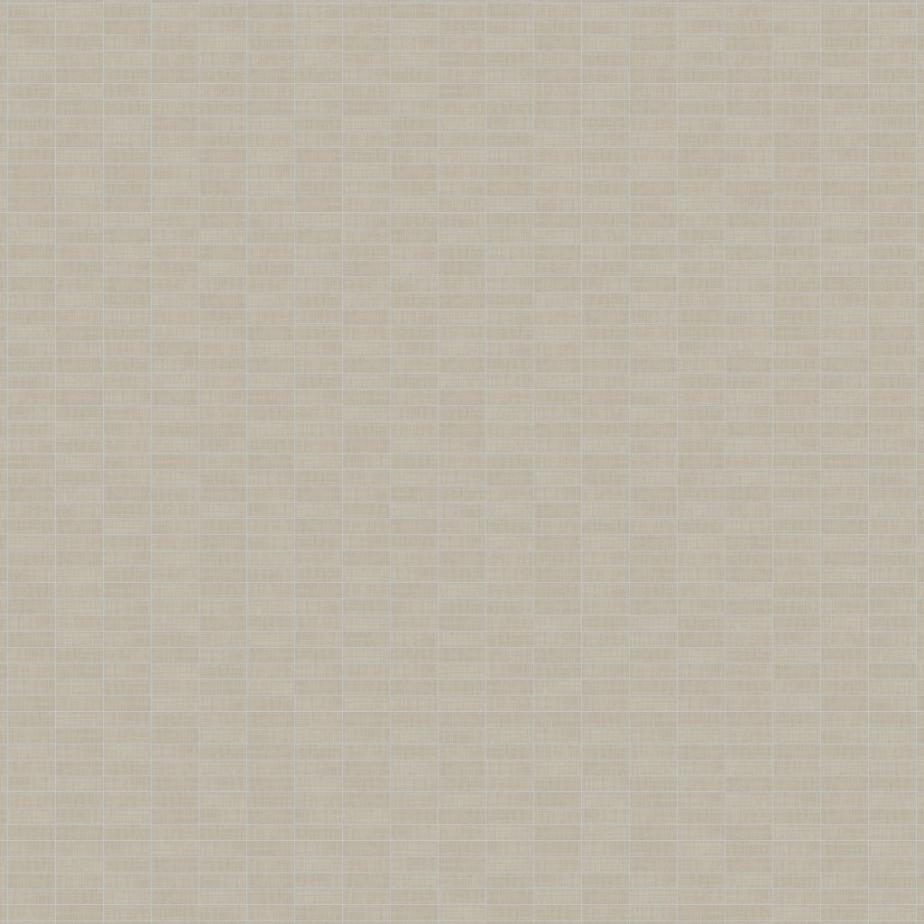Daltile Fabric Art Modern Textile Taupe, Straight Joint, 1X3, Matte - Modern Textile Taupe