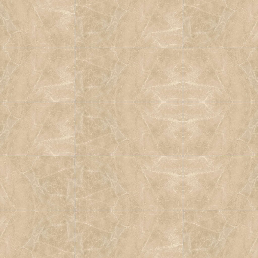 Marble Systems Romance Safari Polished Marble Look Porcelain Tile 12x24 - Romance Safari