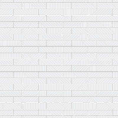 Qualis Ceramica Geometra 3x12 Powder Maze - Alternating 1/3