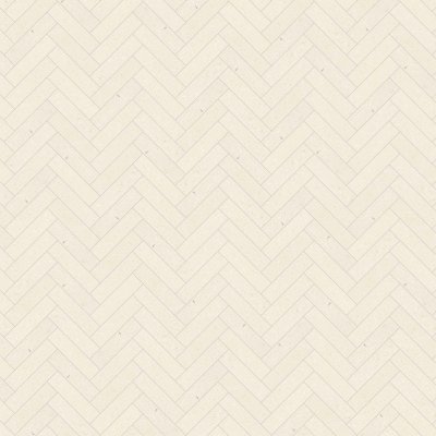 Qualis Ceramica Serene Ivory 1.25x4 Herringbone Mosaic - 11,25" x 11,37"