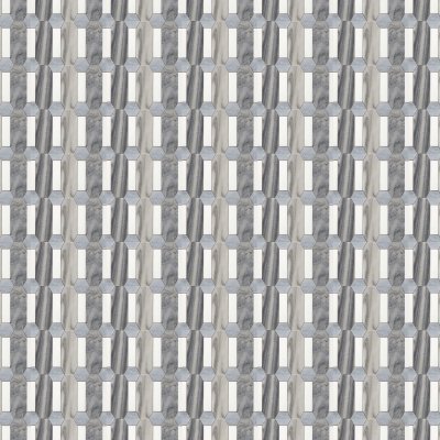 Marble Systems Skyline, Snow White, Allure Multi Finish Pillar Marble Mosaic 13x13 - Skyline, Snow White, Allure - 13" x 13" x 3/8"